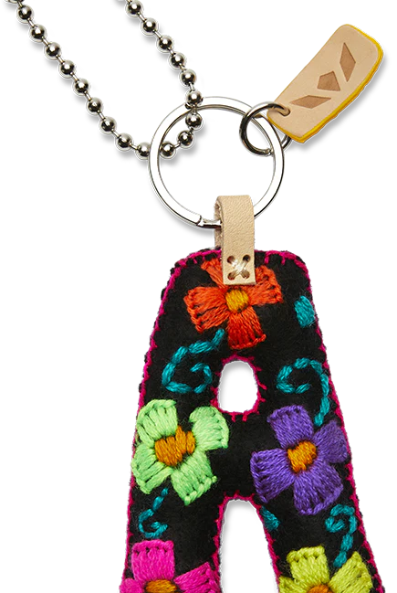 Consuela Black Felt Letter Charms-Bags & Purses-Consuela-Deadwood South Boutique, Women's Fashion Boutique in Henderson, TX