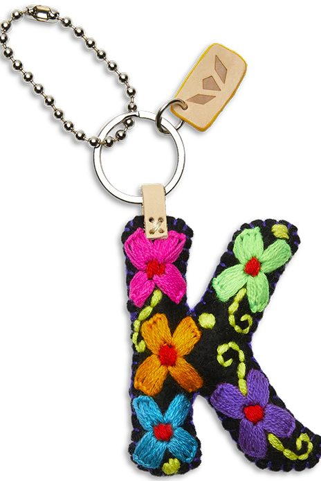 Consuela Black Felt Letter Charms-Bags & Purses-Consuela-Deadwood South Boutique, Women's Fashion Boutique in Henderson, TX