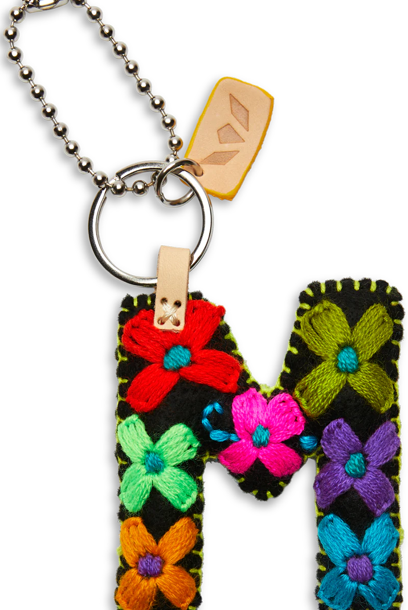 Consuela Black Felt Letter Charms-Bags & Purses-Consuela-Deadwood South Boutique, Women's Fashion Boutique in Henderson, TX