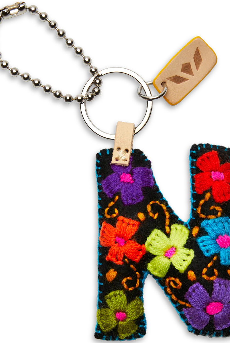Consuela Black Felt Letter Charms-Bags & Purses-Consuela-Deadwood South Boutique, Women's Fashion Boutique in Henderson, TX