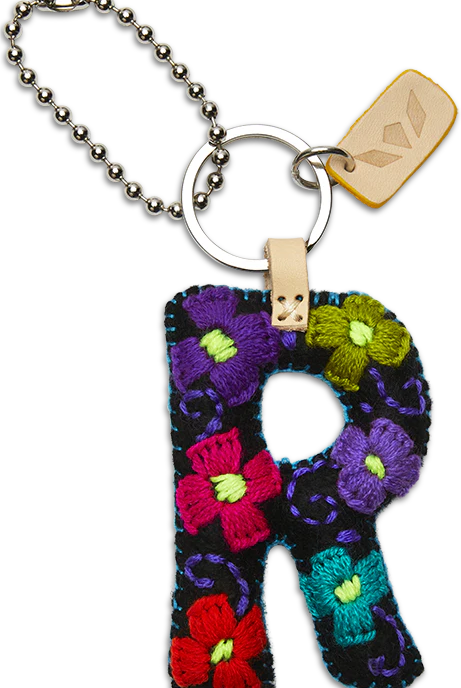 Consuela Black Felt Letter Charms-Bags & Purses-Consuela-Deadwood South Boutique, Women's Fashion Boutique in Henderson, TX