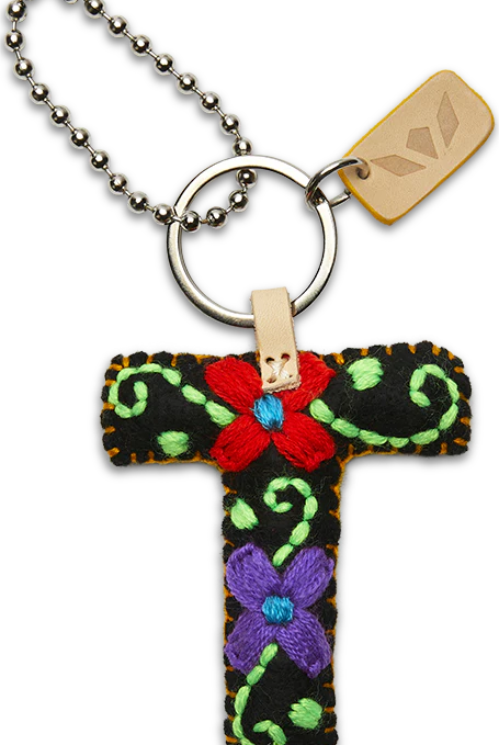 Consuela Black Felt Letter Charms-Bags & Purses-Consuela-Deadwood South Boutique, Women's Fashion Boutique in Henderson, TX