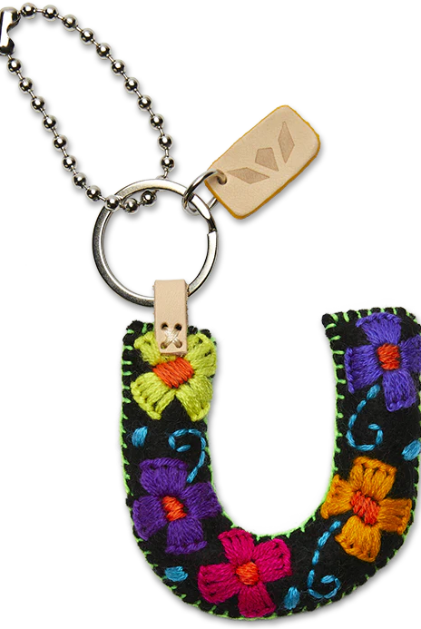 Consuela Black Felt Letter Charms-Bags & Purses-Consuela-Deadwood South Boutique, Women's Fashion Boutique in Henderson, TX