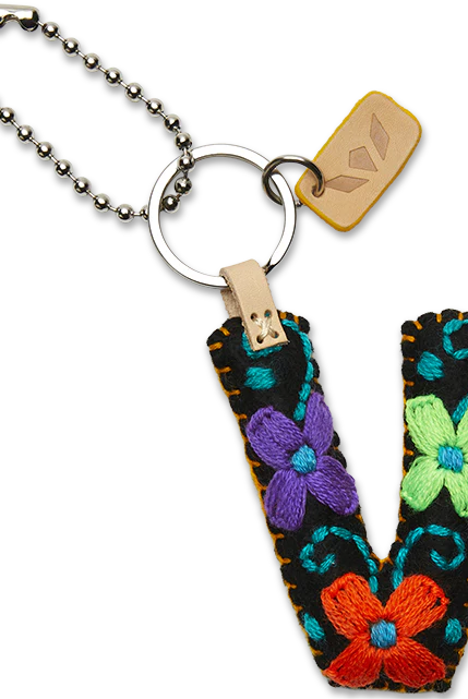 Consuela Black Felt Letter Charms-Bags & Purses-Consuela-Deadwood South Boutique, Women's Fashion Boutique in Henderson, TX