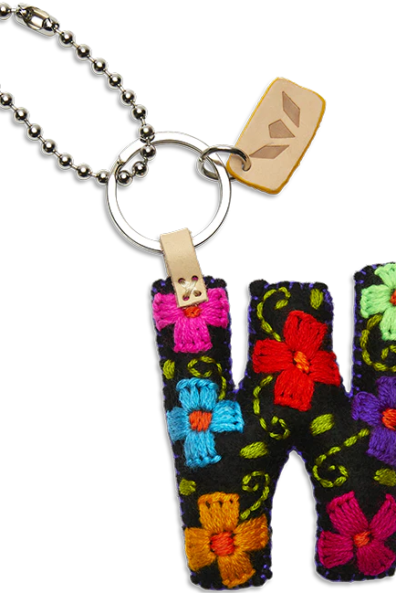 Consuela Black Felt Letter Charms-Bags & Purses-Consuela-Deadwood South Boutique, Women's Fashion Boutique in Henderson, TX