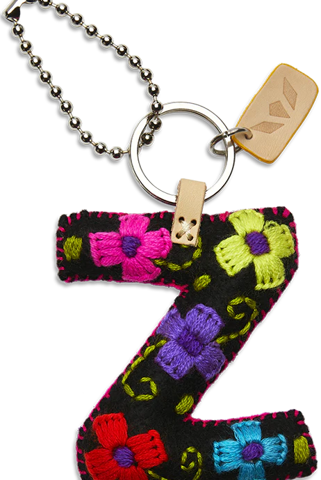 Consuela Black Felt Letter Charms-Bags & Purses-Consuela-Deadwood South Boutique, Women's Fashion Boutique in Henderson, TX