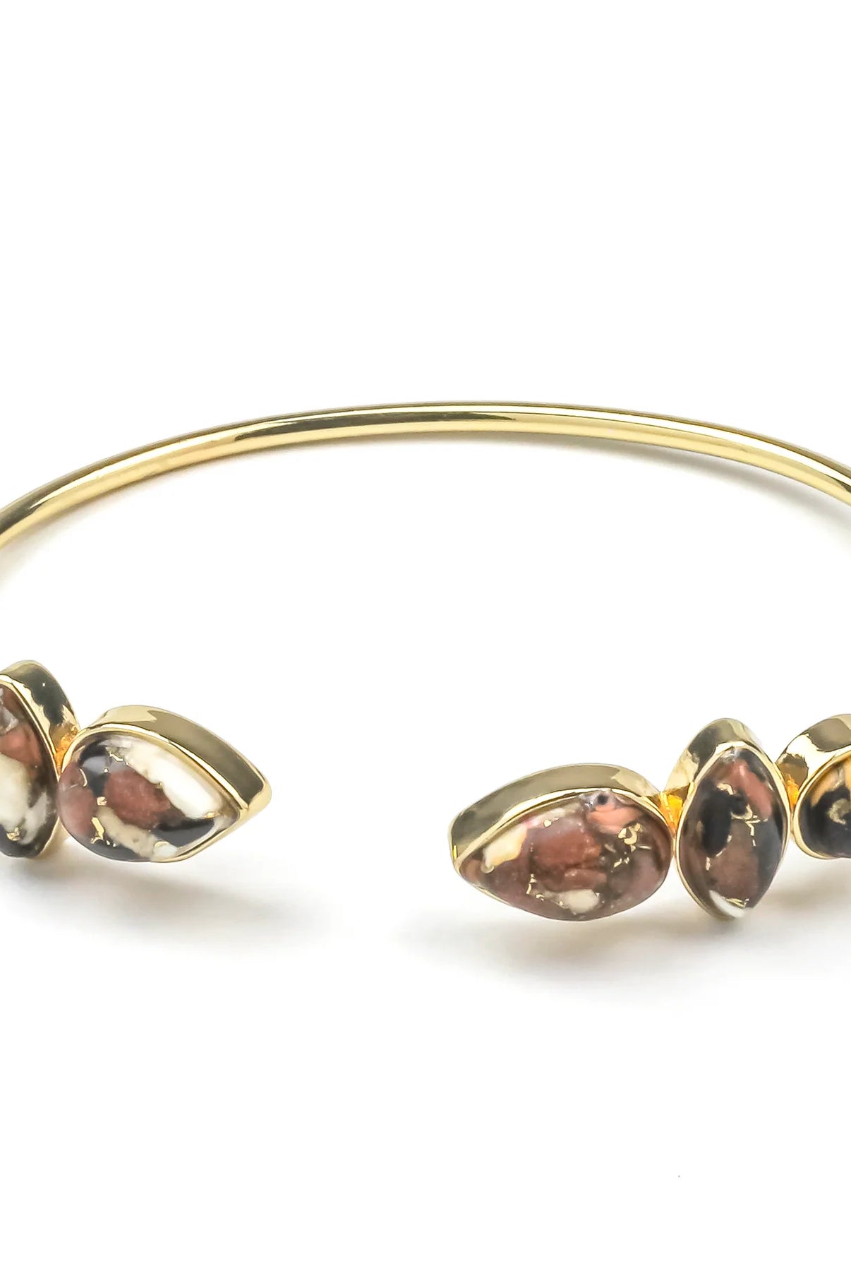 Erimish Clover Leo Cuff Bracelet-Jewelry-Deadwood South Boutique & Company LLC-Deadwood South Boutique, Women's Fashion Boutique in Henderson, TX