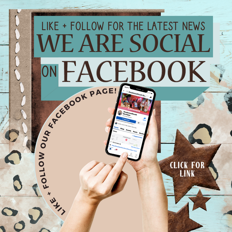 Follow Deadwood South on Facebook | Deadwood South Boutique is a women's fashion boutique located in Henderson, Texas