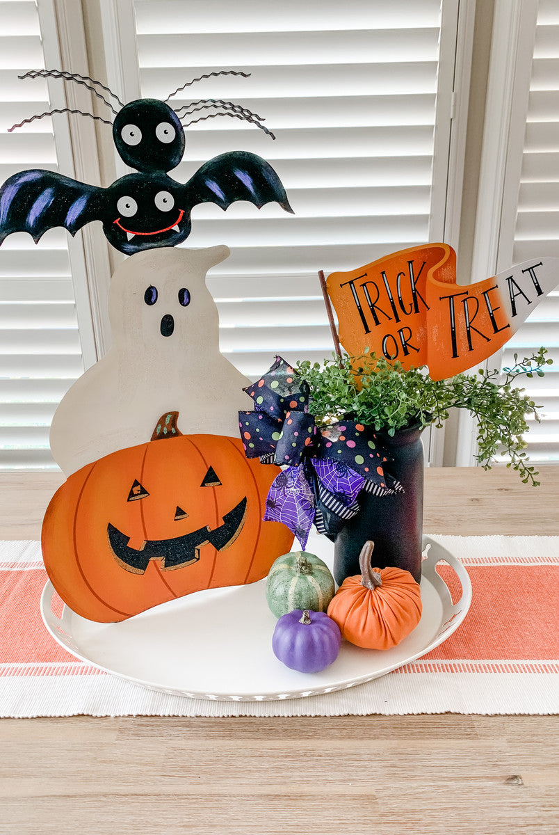 The Round Top Collection Trick or Treat Flag-Home Decor-Deadwood South Boutique & Company-Deadwood South Boutique, Women's Fashion Boutique in Henderson, TX