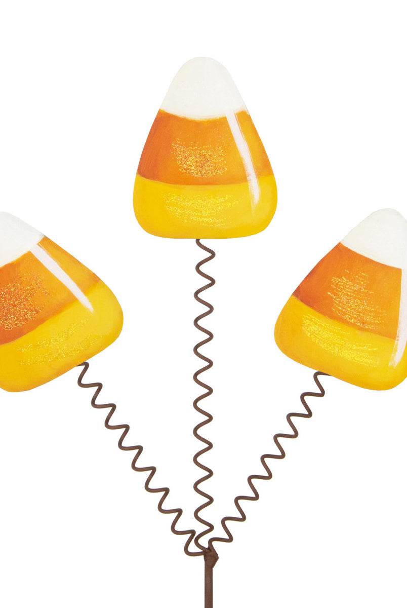 The Round Top Collection Candy Corn Trio Stake-Home Decor-Deadwood South Boutique & Company-Deadwood South Boutique, Women's Fashion Boutique in Henderson, TX