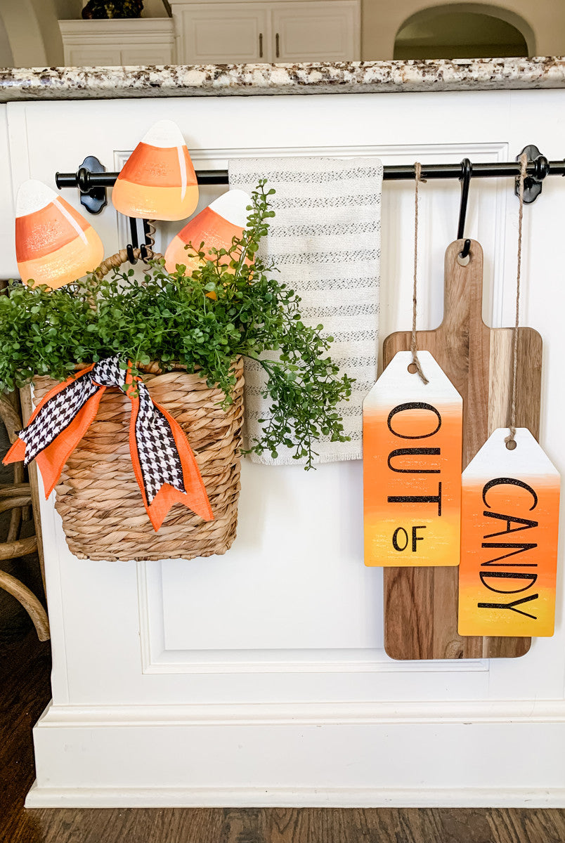 The Round Top Collection Candy Corn Trio Stake-Home Decor-Deadwood South Boutique & Company-Deadwood South Boutique, Women's Fashion Boutique in Henderson, TX