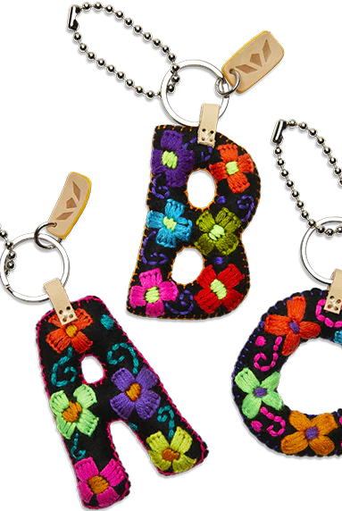 Consuela Black Felt Letter Charms-Bags & Purses-Consuela-Deadwood South Boutique, Women's Fashion Boutique in Henderson, TX