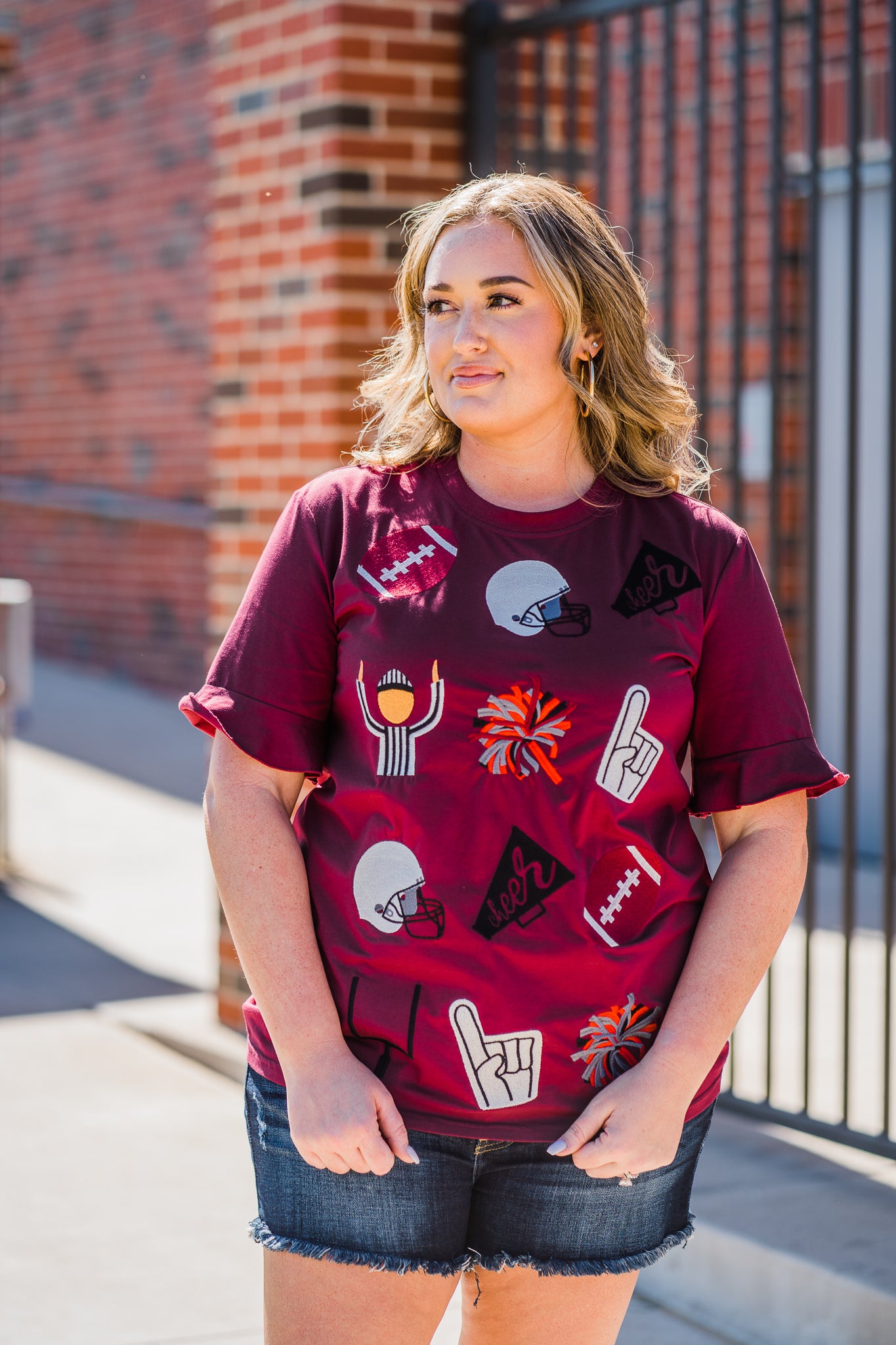 Friday Night Lights Top-Graphic Tees-Deadwood South Boutique & Company-Deadwood South Boutique, Women's Fashion Boutique in Henderson, TX