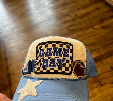 Game Day Trucker Caps-Head Gear-Deadwood South Boutique & Company LLC-Deadwood South Boutique, Women's Fashion Boutique in Henderson, TX