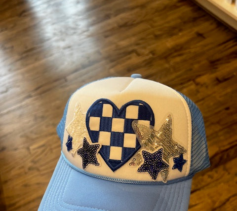 Game Day Trucker Caps-Head Gear-Deadwood South Boutique & Company LLC-Deadwood South Boutique, Women's Fashion Boutique in Henderson, TX