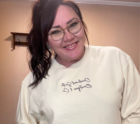 Deadwood South Boutique & Company Corded Sweatshirt-Tops & Tees-Deadwood South Boutique & Company LLC-Deadwood South Boutique, Women's Fashion Boutique in Henderson, TX