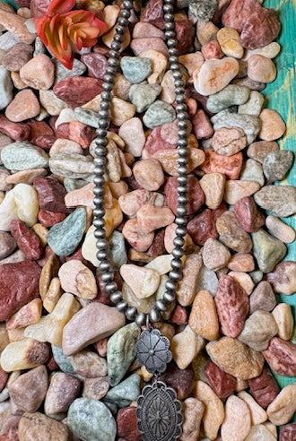 Jackson Western Charm Fashion Necklace-Jewelry-Deadwood South Boutique & Company LLC-Deadwood South Boutique, Women's Fashion Boutique in Henderson, TX
