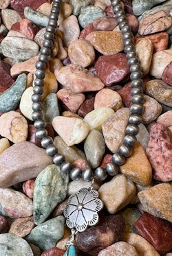 Dallie Charm Concho Fashion Necklace-Jewelry-Deadwood South Boutique & Company LLC-Deadwood South Boutique, Women's Fashion Boutique in Henderson, TX