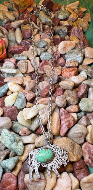 Buffalo Trading Fashion Necklace-Jewelry-Deadwood South Boutique & Company LLC-Deadwood South Boutique, Women's Fashion Boutique in Henderson, TX