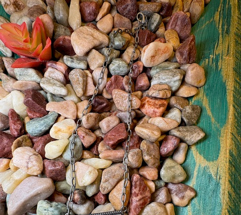 Checkered Bar Necklace-Jewelry-Deadwood South Boutique & Company LLC-Deadwood South Boutique, Women's Fashion Boutique in Henderson, TX