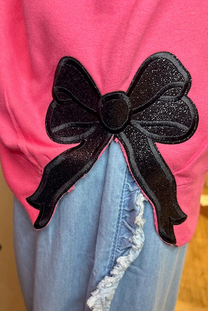 Ace High Embroidered Crewneck Sweatshirt-Graphic Sweatshirt-Deadwood South Boutique & Company LLC-Deadwood South Boutique, Women's Fashion Boutique in Henderson, TX