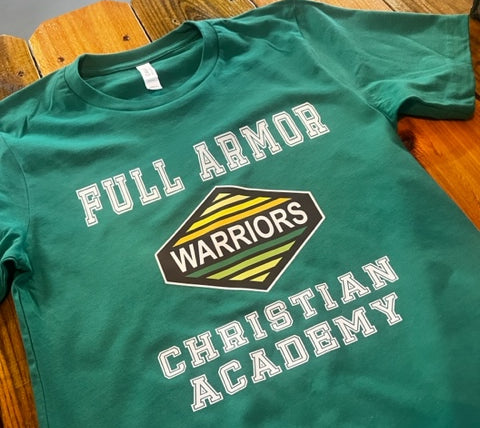 Full Armor Christian Center Graphic Tee-Graphic Tees-Deadwood South Boutique & Company-Deadwood South Boutique, Women's Fashion Boutique in Henderson, TX