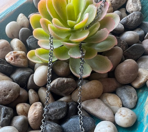 Sam Sterling Bar Necklace-Necklaces-Deadwood South Boutique & Company-Deadwood South Boutique, Women's Fashion Boutique in Henderson, TX