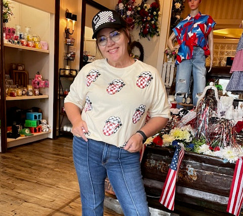 Judy Blue High Waist Front Seam Cuffed Straight Jean-Jeans-Deadwood South Boutique & Company-Deadwood South Boutique, Women's Fashion Boutique in Henderson, TX