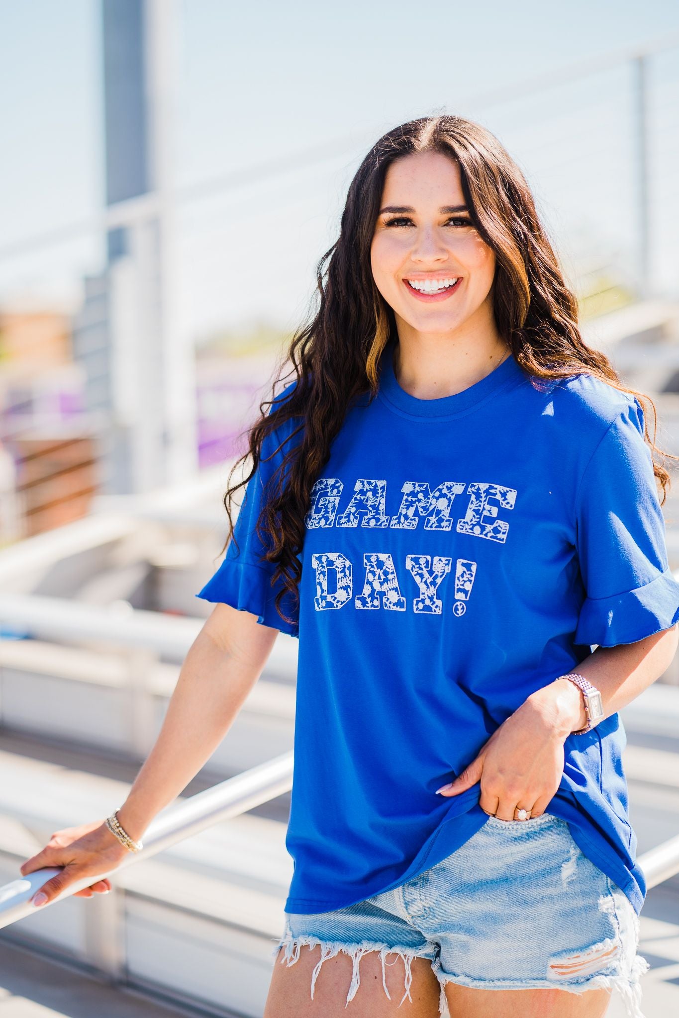 Game Day Top-Graphic Tees-Deadwood South Boutique & Company-Deadwood South Boutique, Women's Fashion Boutique in Henderson, TX