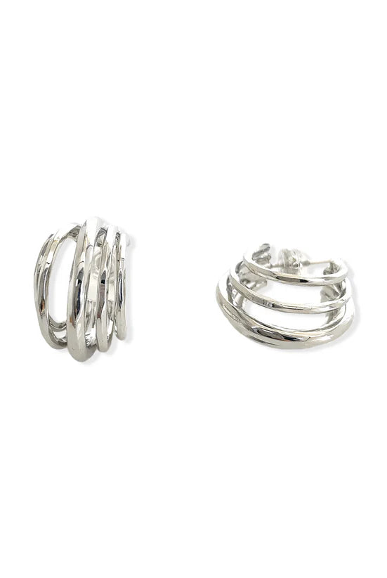 OMG Layered Huggies-Jewelry-Deadwood South Boutique & Company LLC-Deadwood South Boutique, Women's Fashion Boutique in Henderson, TX