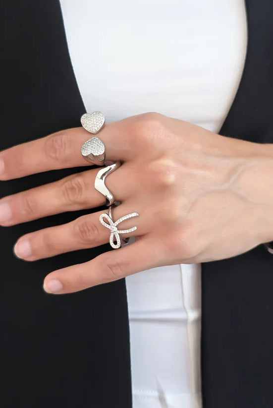 OMG Ribbon Ring-Jewelry-Deadwood South Boutique & Company LLC-Deadwood South Boutique, Women's Fashion Boutique in Henderson, TX