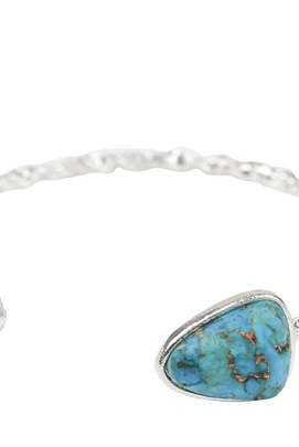 Erimish Lauren Turquoise Cuff Bracelet-Jewelry-Deadwood South Boutique & Company LLC-Deadwood South Boutique, Women's Fashion Boutique in Henderson, TX