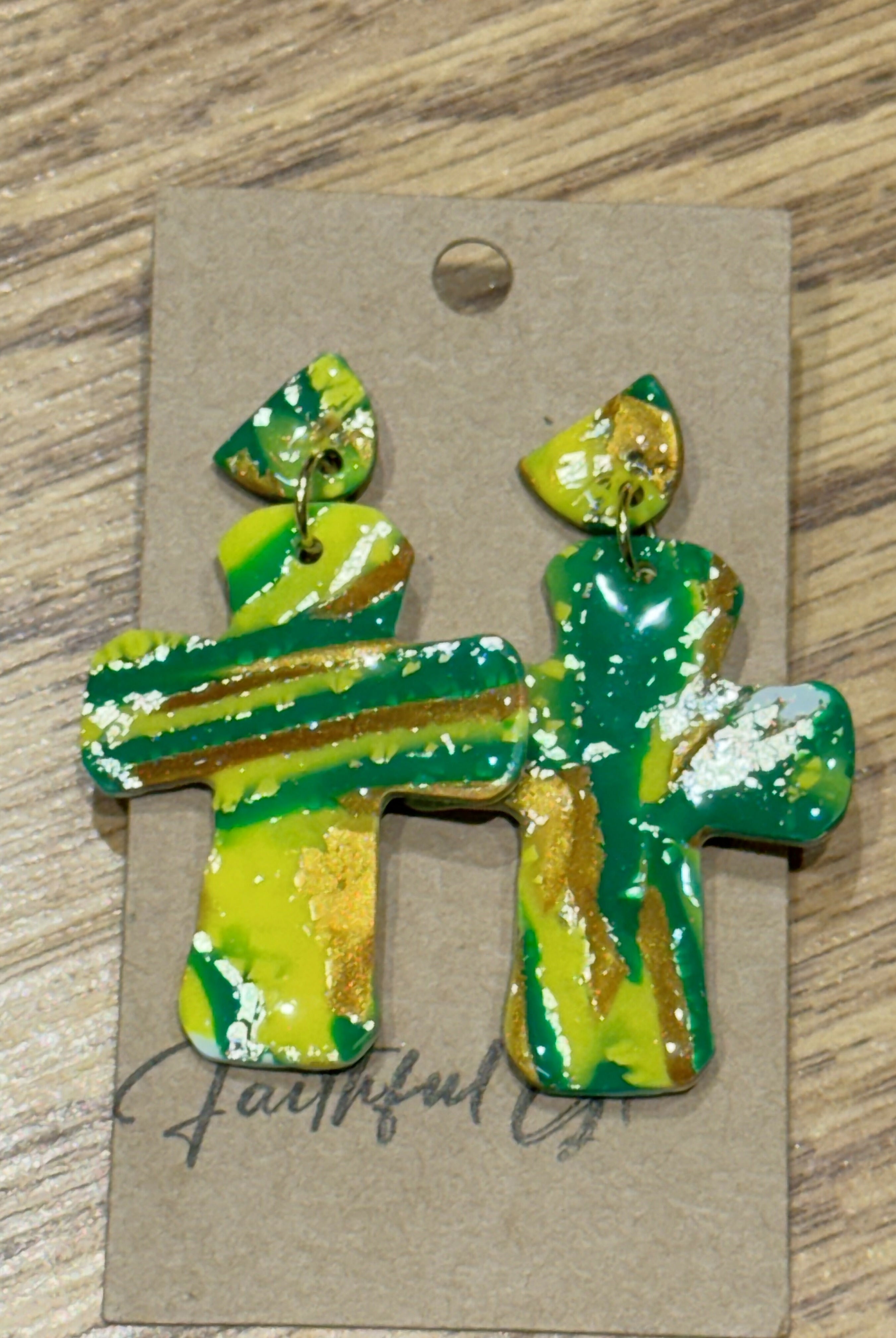 Full Armor Big Cross Dangle-Jewelry-Faithful Glow-Deadwood South Boutique, Women's Fashion Boutique in Henderson, TX