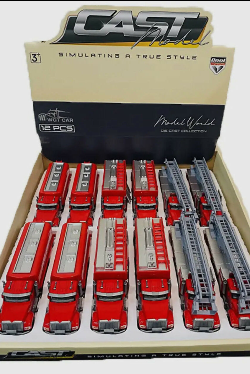 Fire Truck Assorted Die-Cast-Gifts-Vintage Cowgirl-Deadwood South Boutique, Women's Fashion Boutique in Henderson, TX