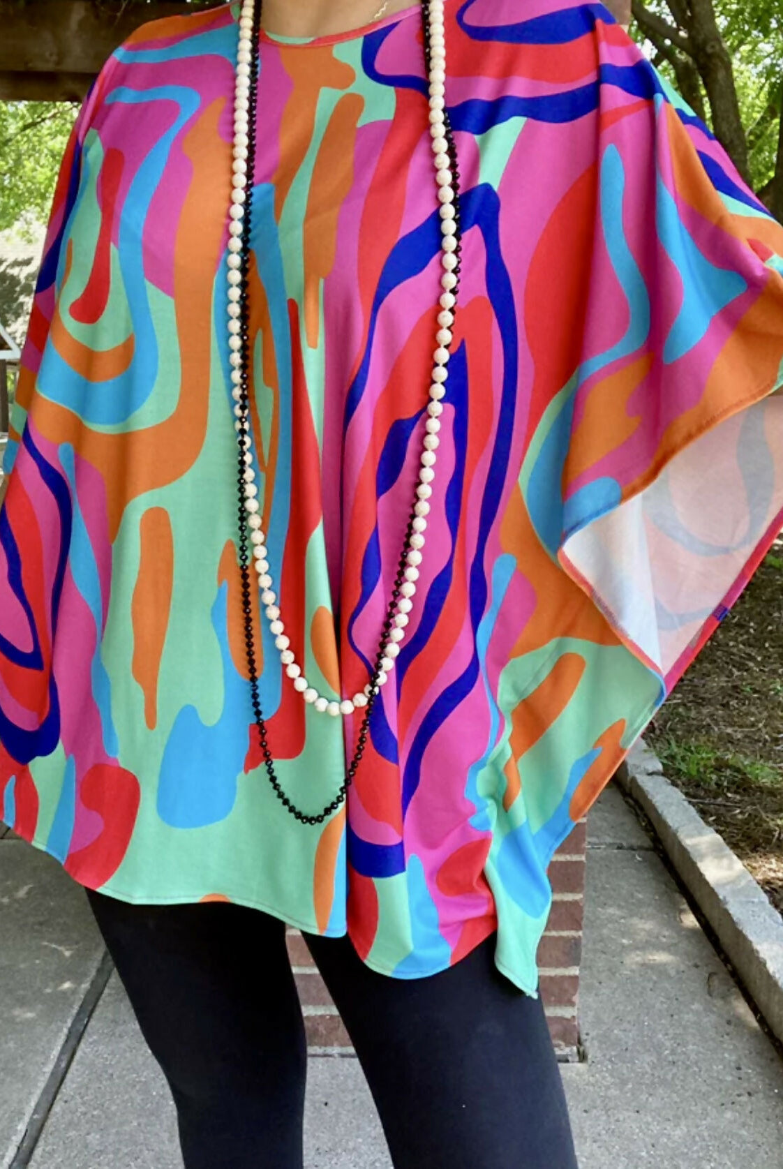 Paisley Multi Color Top-Tops & Tees-Vintage Cowgirl-Deadwood South Boutique, Women's Fashion Boutique in Henderson, TX