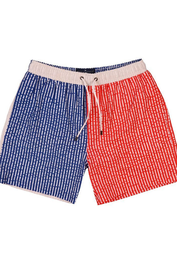 PP Men's Red Swim Short-Shorts-Deadwood South Boutique & Company-Deadwood South Boutique, Women's Fashion Boutique in Henderson, TX