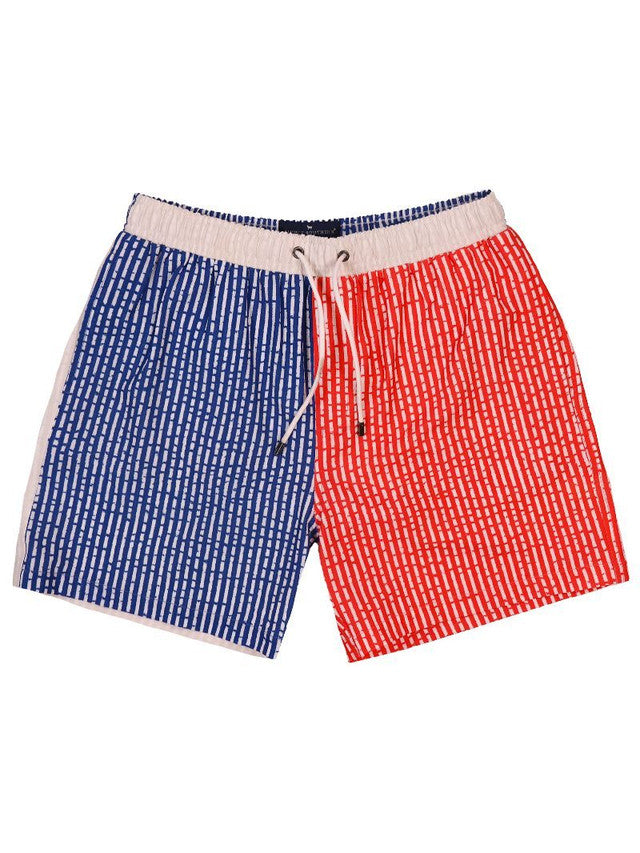 PP Men's Red Swim Short-Shorts-Deadwood South Boutique & Company-Deadwood South Boutique, Women's Fashion Boutique in Henderson, TX