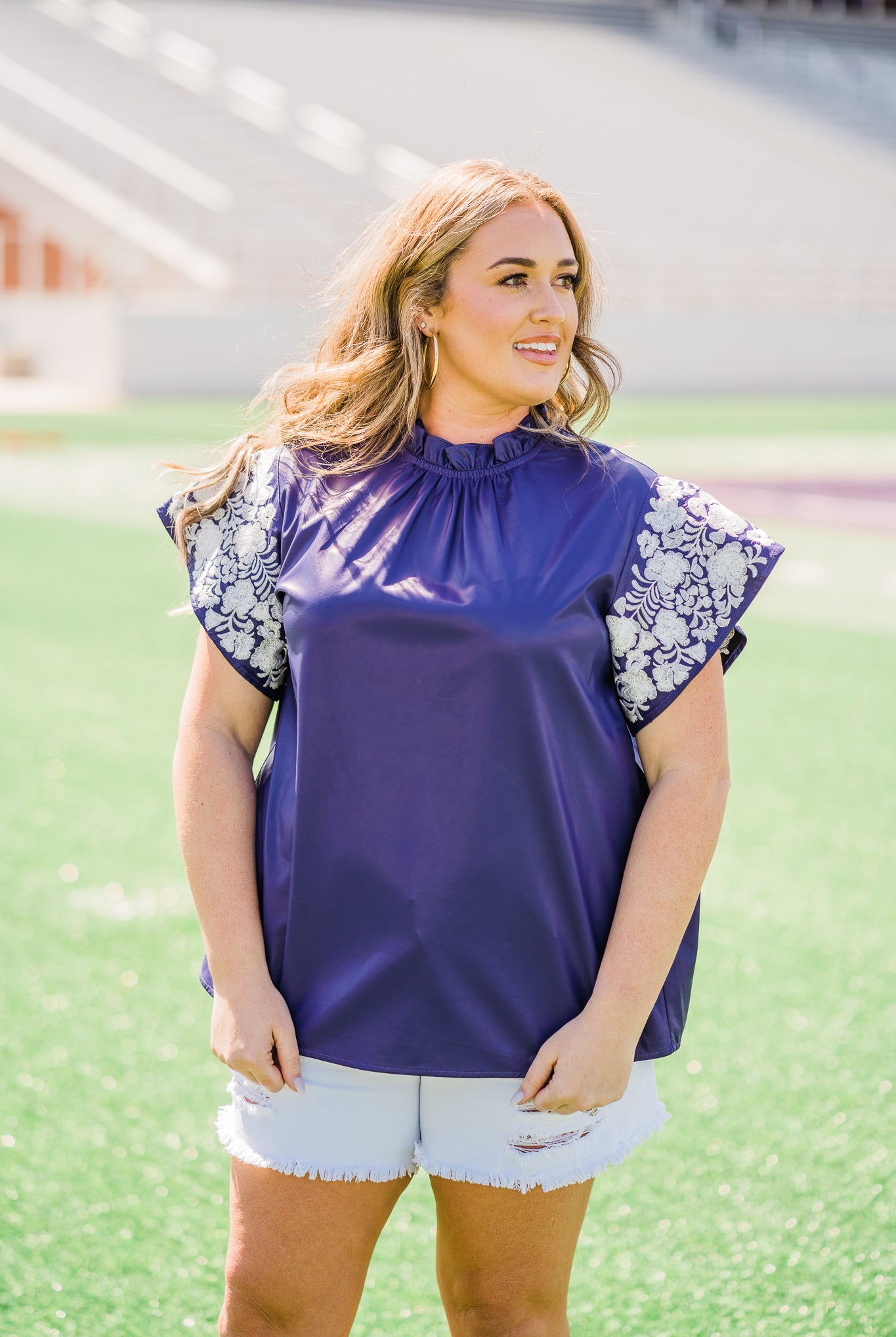 The Risinger Top-Short Sleeves-Deadwood South Boutique & Company-Deadwood South Boutique, Women's Fashion Boutique in Henderson, TX