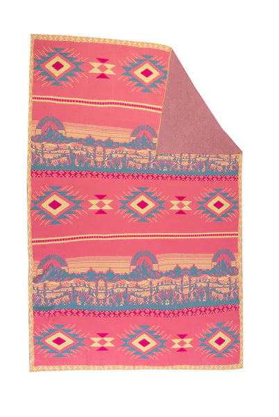 Pink Canyon Dreams Woven Throw-Home Decor & Gifts-Deadwood South Boutique & Company LLC-Deadwood South Boutique, Women's Fashion Boutique in Henderson, TX