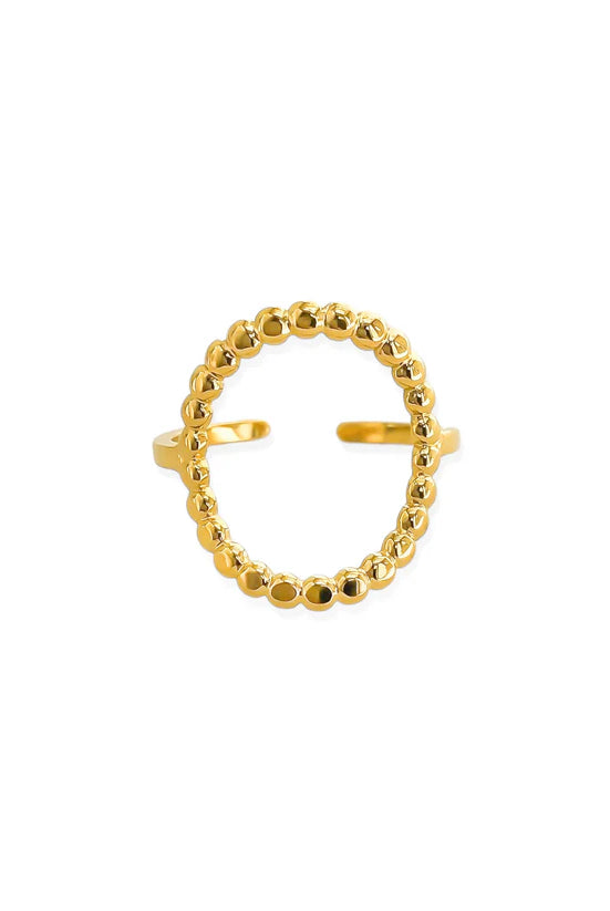 OMG Circle of Gold Ring-Jewelry-Deadwood South Boutique & Company LLC-Deadwood South Boutique, Women's Fashion Boutique in Henderson, TX