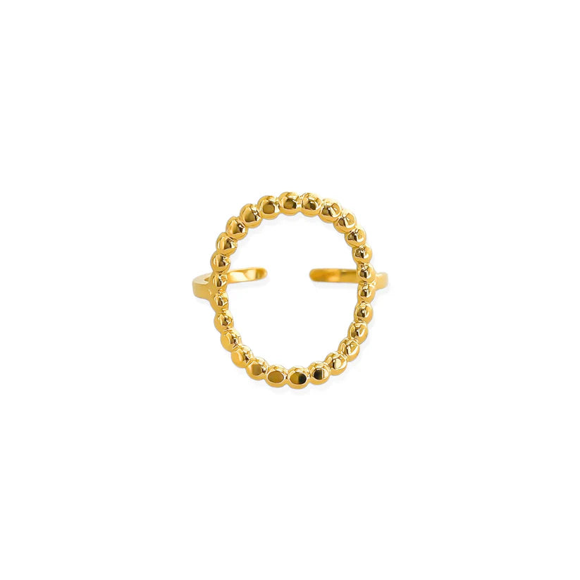 OMG Circle of Gold Ring-Jewelry-Deadwood South Boutique & Company LLC-Deadwood South Boutique, Women's Fashion Boutique in Henderson, TX