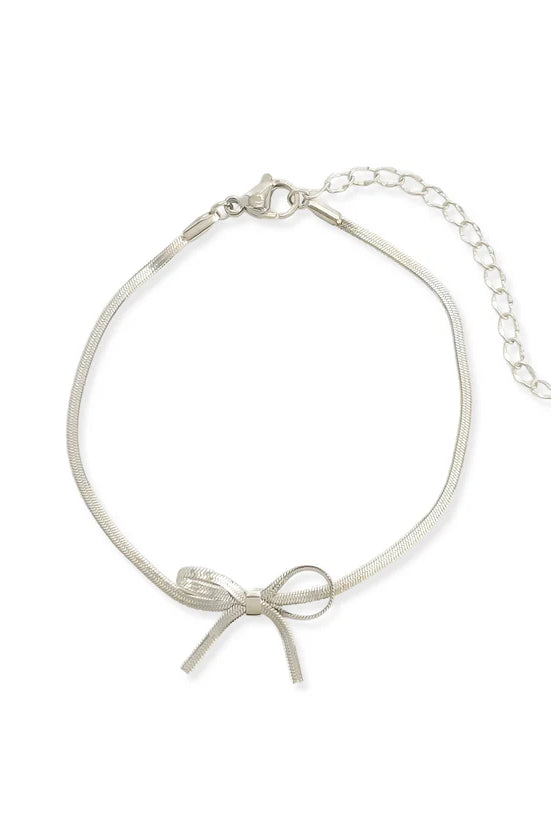 OMG Ashley Ribbon Bow Bracelet-Jewelry-Deadwood South Boutique & Company LLC-Deadwood South Boutique, Women's Fashion Boutique in Henderson, TX