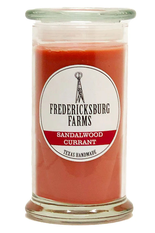 Fredericksburg Farms Sandalwood Currant 16oz Candle-Candles-Deadwood South Boutique & Company-Deadwood South Boutique, Women's Fashion Boutique in Henderson, TX