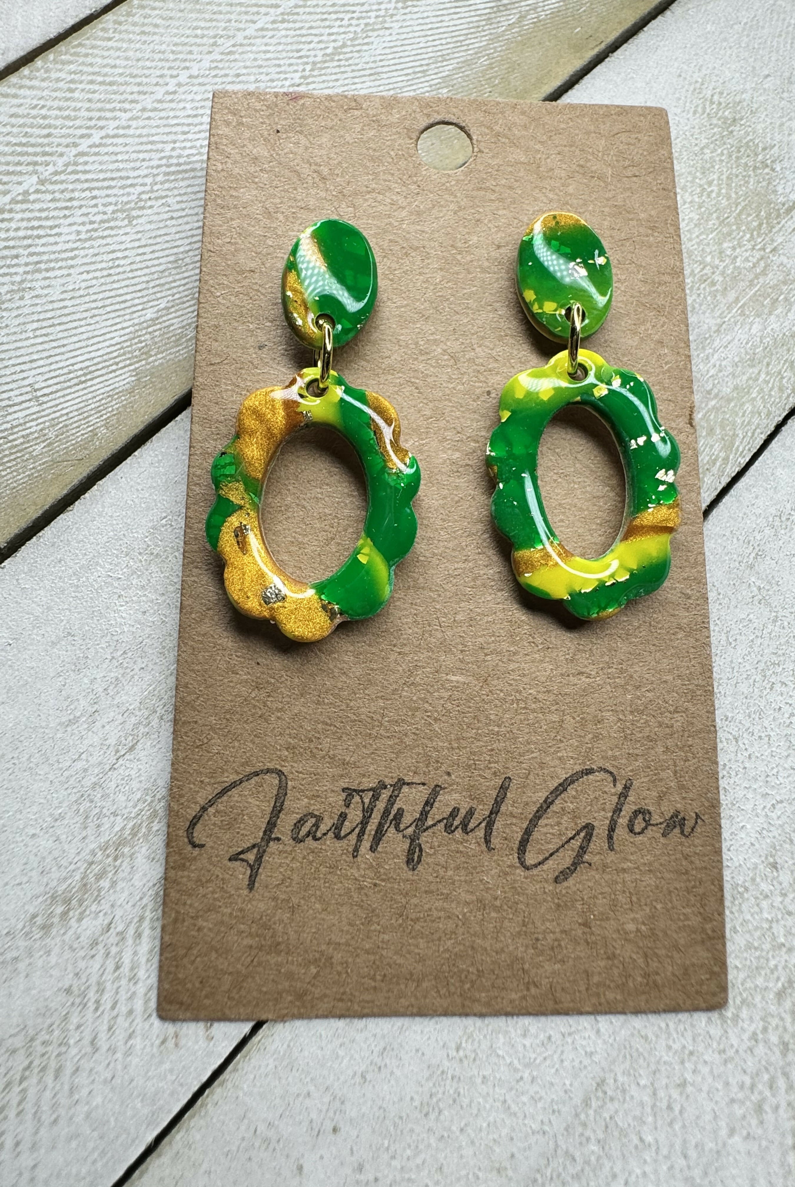 Baylor Dangle-Jewelry-Faithful Glow-Deadwood South Boutique, Women's Fashion Boutique in Henderson, TX