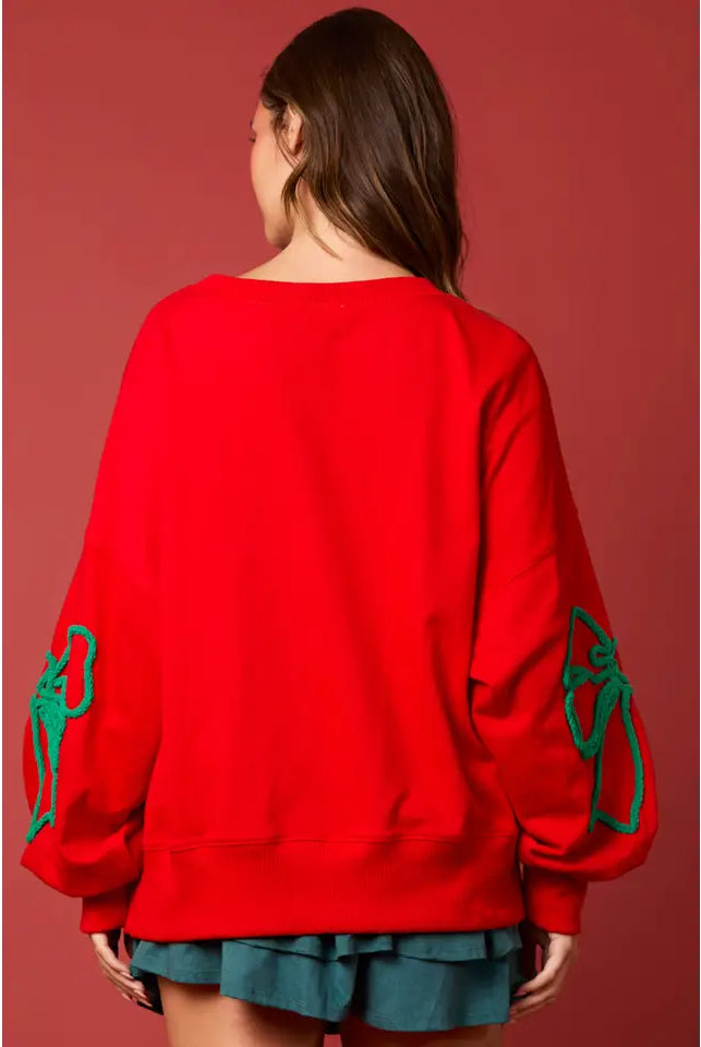 The Perfect Package Sweatshirt-Tops & Tees-Deadwood South Boutique & Company LLC-Deadwood South Boutique, Women's Fashion Boutique in Henderson, TX