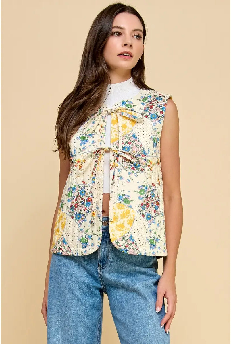 Janie Quilted Vest-Vest-Deadwood South Boutique & Company LLC-Deadwood South Boutique, Women's Fashion Boutique in Henderson, TX