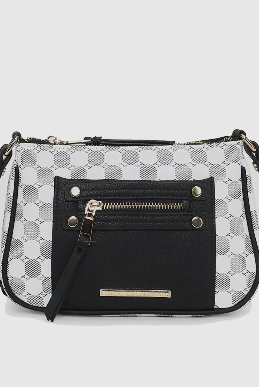 Essie Circular Print Crossbody by Mia K-Accessories-Vintage Cowgirl-Deadwood South Boutique, Women's Fashion Boutique in Henderson, TX