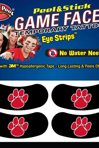 Spirit Faces Eye Black Tattoo-stickers-Deadwood South Boutique & Company-Deadwood South Boutique, Women's Fashion Boutique in Henderson, TX