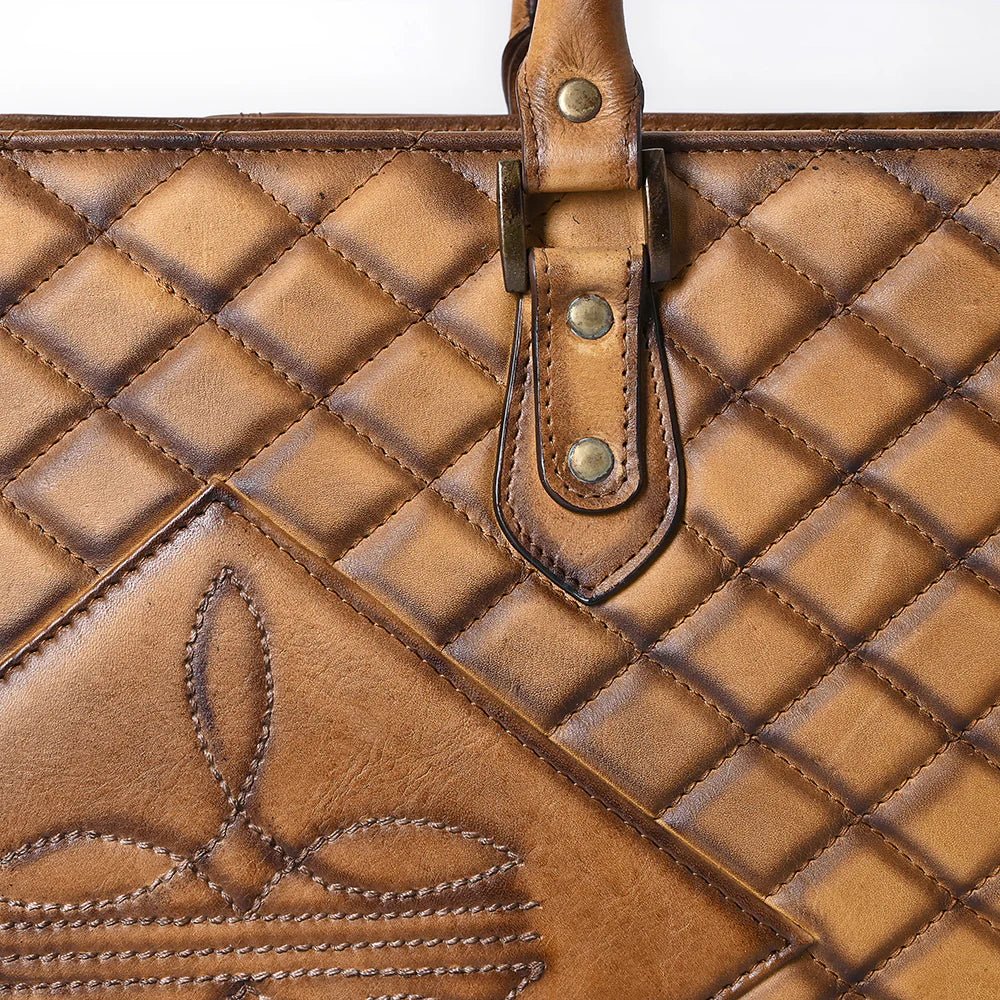 AD Bonnie Quilted Boot Stitch Purse - Deadwood South Boutique & Company LLC