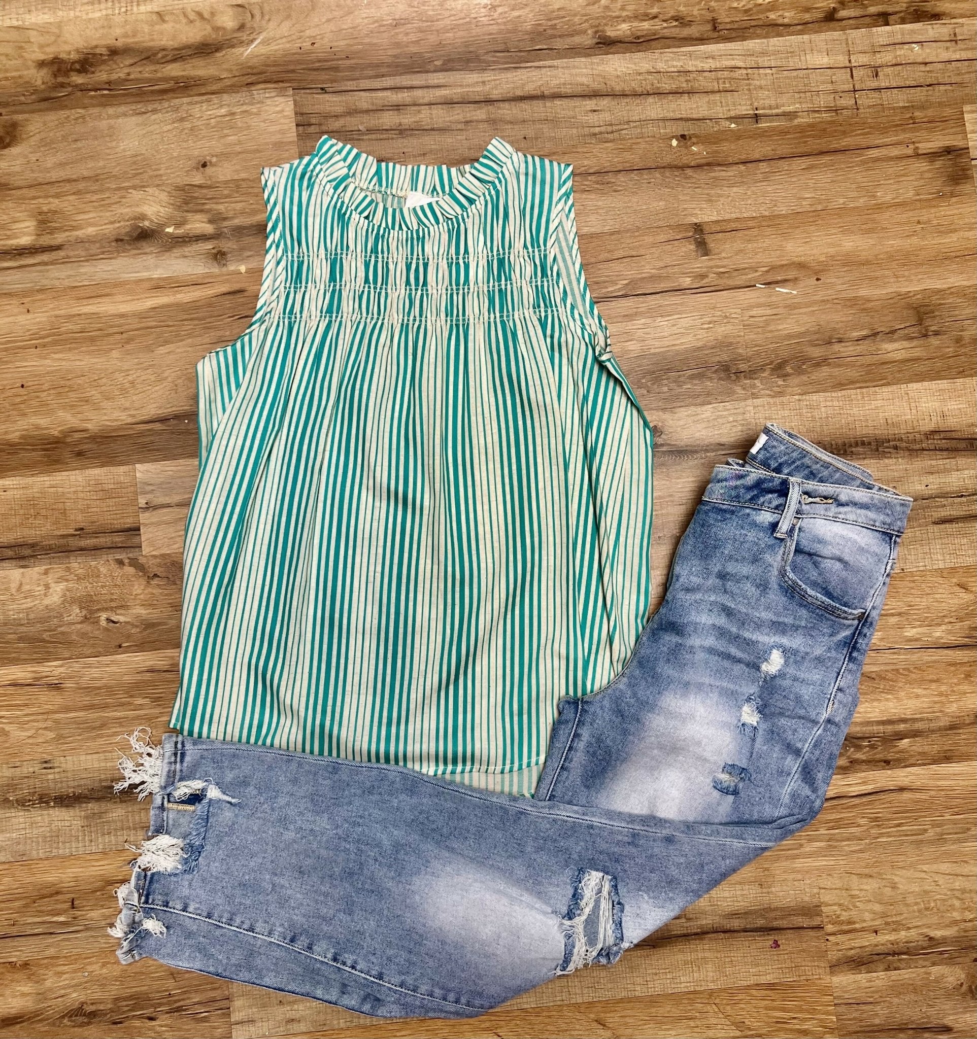 Annabelle Sleeveless Top - Deadwood South Boutique & Company LLC